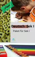 Vorschau - Arbeitsblätter - Materialpaket Deutsch Sek I - Deckblatt
