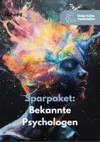 Vorschau - Stundenentwürfe - Sparpaket XXL: Psychologen im Unterricht - Deckblatt