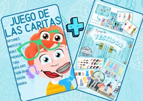 Vista previa - Juegos / Gamificación - Paquete de materiales: CARITAS🤪 + VESTIDOR👗 - Portada