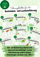 Vorschau - Arbeitsblätter - Wachsendes Materialpaket für die Buchstabeneinführung - Deckblatt