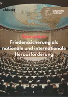 Vorschau - Unterrichtsreihen - Sparpaket: Friedenssicherung und Außenpolitik - Deckblatt