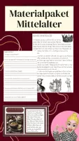 Vorschau - Arbeitsblätter - Materialpaket - Mittelalter - Deckblatt