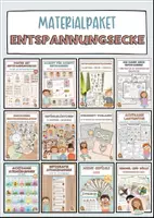 Vorschau - Arbeitsblätter - Materialpaket Entspannungsecke (Calm Down Corner) - Deckblatt