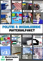 Vorschau - Stundenentwürfe - Politik - Sozialkunde sorglos Materialpaket Bundle #demokratiestärken - Deckblatt