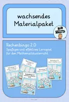 Vorschau - Spiele - Materialpaket - Rechenbingo 2.0 - Deckblatt