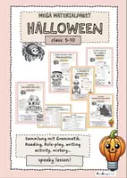Vorschau - Arbeitsblätter - Mega Halloween Paket! - Deckblatt