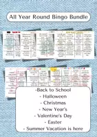 Aperçu - Jeux - All Year Round Bingo Bundle - Page de couverture