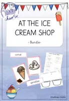Vorschau - Unterrichtsreihen - Bundle - At the Ice Cream Shop - Deckblatt
