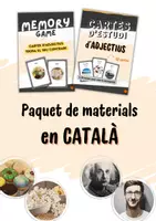 Vista previa - Unidades / Secuencias / Situaciones de Aprendizaje - Pack de materials sobre adjectius en català - Portada