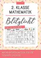 Vorschau - Arbeitsblätter - Mathematikfrühstück - Materialpaket für die ganze 2. Klasse - Deckblatt
