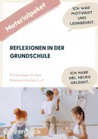 Vorschau - Arbeitsblätter - Materialpaket | Reflexionen in der Grundschule - Deckblatt