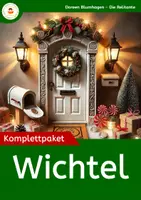 Vorschau - Mal- und Bastelvorlagen - Wichtel - Wichteltür - Materialpaket - Deckblatt
