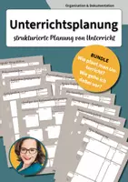 Vorschau - Lehrpläne/Lehrermaterial - Unterrichtsplanung (Materialpaket) - strukturiert und erfolgreich Unterricht planen - Deckblatt