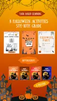 Vorschau - Unterrichtsreihen - Materialpaket: 14 Creative Halloween Activities, grade 5, 6, 7, 8, 9, 10 TBL - Deckblatt