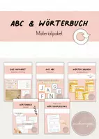 Vorschau - Arbeitsblätter - Materialpaket: ABC / Alphabet - Deckblatt