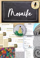 Vorschau - Arbeitsblätter - Materialpaket: Mosaike (Mosaikbilder/Unterrichtseinheit/antikes Rom/Mosaik/Mosaike malen/antike Mosaike/endlose Mosaike/Mosaik) - Deckblatt