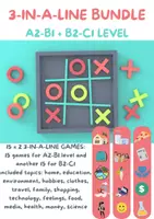Vista previa - Juegos / Gamificación - Bundle of 15 3-in-a-line games (15 games for A2-B1 +15 games for B2-C1) - Portada