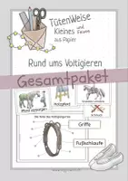 Vorschau - Unterrichtsreihen - XXL-Materialpaket: Voltigieren - Deckblatt