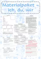 Vorschau - Stundenentwürfe - Materialpaket ich, du, wir - Deckblatt