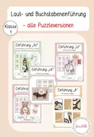 Vorschau - Spiele - Buchstabeneinführung Puzzleversion Materialpaket - Deckblatt