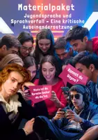 Vorschau - Unterrichtsreihen - Materialpaket „Jugendsprache und Sprachverfall – Eine kritische Auseinandersetzung“ - Deckblatt