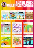 Vista previa - Juegos / Gamificación - SÚPER PACK MULTIPLICACIONES - Portada