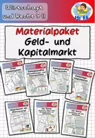 Vorschau - Stundenentwürfe - Materialpaket "Geld- und Kapitalmarkt" Wirtschaft und Recht 9 II Lehrplan Plus - Deckblatt