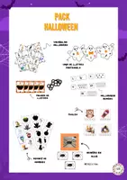 Vista previa - Tarjetas / Manipulativos - Pack Halloween - català - Portada