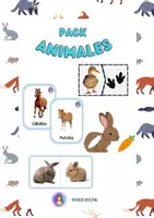 Vista previa - Juegos / Gamificación - Pack ANIMALES - Portada