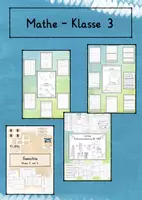 Vorschau - Stundenentwürfe - Materialpaket - Mathe Klasse 3 - Deckblatt
