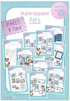 Vorschau - Arbeitsblätter - Materialpaket 9 Pets - Deckblatt