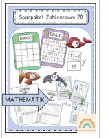 Vorschau - Arbeitsblätter - Sparpaket Mathematik Zahlenraum 20 - Deckblatt