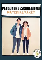 Vorschau - Stundenentwürfe - Personenbeschreibung (Materialpaket) - Deckblatt