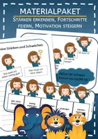Vorschau - Arbeitsblätter - Materialpaket: Stärken erkennen, Fortschritte feiern, Motivation steigern - Deckblatt