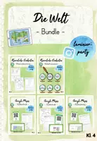 Vorschau - Stundenentwürfe - Die Welt: Bundle (Kl. 4) - Deckblatt