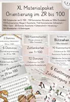 Vorschau - Spiele - XXL Freiarbeits-Materialpaket! Orientierung im ZR bis 100, Zahlenraumerweiterung, Förderung Zahlvorstellung, GROWING BUNDLE!! - Deckblatt
