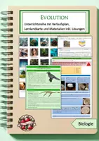 Vorschau - Unterrichtsreihen - Unterrichtsreihe: Bio 10: Evolution - Deckblatt