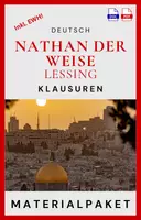 Vorschau - Arbeitsblätter - Klausuren - Nathan der Weise - Lessing - Materialpaket - Deckblatt