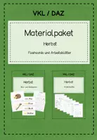 Vorschau - Arbeitsblätter - Materialpaket Herbst DAZ/VKL - Deckblatt