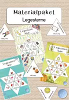 Vorschau - Spiele - Materialpaket - Legesterne (wachsend) - Deckblatt