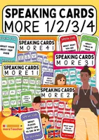 Vorschau - Spiele - Speaking Cards für den Englischunterricht passend zu den MORE Schulbüchern (Klasse 5,6,7,8) - Deckblatt