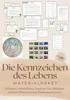 Vorschau - Arbeitsblätter - Materialpaket: Kennzeichen des Lebens /der Lebewesen - Deckblatt