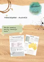 Vorschau - Arbeitsblätter - Materialpaket - Australia - Deckblatt