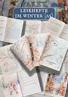 Vorschau - Arbeitsblätter - ☃️ Sammlung aller Winterlesehefte 📔 Geschichten lesen! - Deckblatt