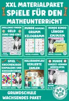 Vorschau - Arbeitsblätter - Materialpaket Spiele für den Matheunterricht Schulhund - Deckblatt