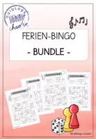 Vorschau - Arbeitsblätter - Ferien-Bingo Bundle - Deckblatt