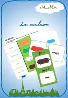 Vorschau - Arbeitsblätter - Materialpaket Les couleurs - Deckblatt