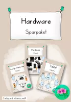 Vorschau - selbst erstellte Cliparts/Grafiken - Cliparts für digitalen Unterricht- Sparpaket - Deckblatt