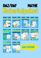Vorschau - Arbeitsblätter - Materialpaket: Mathe DaZ (wachsend) - Deckblatt