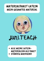 Vorschau - Arbeitsblätter - Alle Materialien Latein (Materialpaket) - Deckblatt